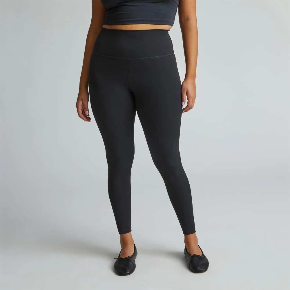 Everlane ReNew The Perform Leggings Black High Rise Ankle Sustainable Athleisure